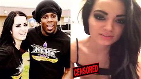 wwe paige threesome|Paige WWE interracial threesome Xavier Woods Brad Maddox.